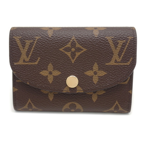 Louis Vuitton Rose Monnaie Pink Rosalie Ballerine Porte Monogram Wallet - Picture 1 of 7